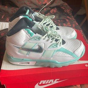 Nike Trainer SC Bo Jackson White and Aqua SZ 10.5